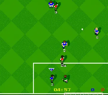 Kick Off (Europe) screen shot game playing